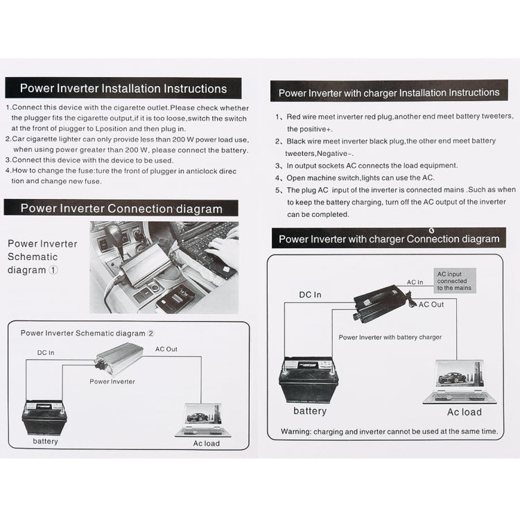 3000W DC 24V to AC 220V Car Multi-functional Sine Wave Power Inverter, Random Color Delivery, 3000W(Sine Wave) 3000W DC 24V to AC 220V Car Multi-functional Sine Wave Power Inverter, Random Color Delivery, 3000W(Sine Wave)
